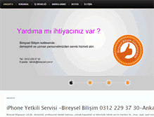 Tablet Screenshot of iphoneyetkiliservisiankara.com